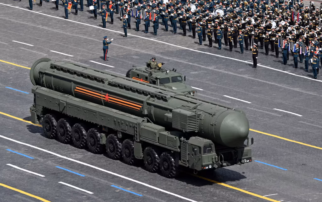 Kiev affirme que la Russie s'apprête à lancer un missile balistique intercontinental dans une démonstration de force