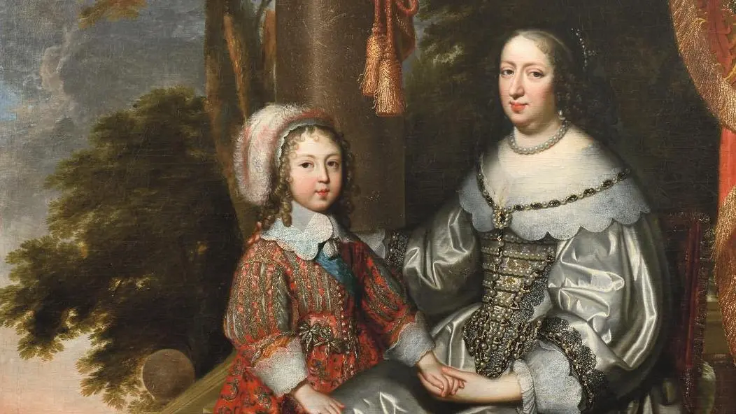 Un rare portrait de Louis XIV enfant et d’Anne d’Autriche rejoint les collections de Versailles