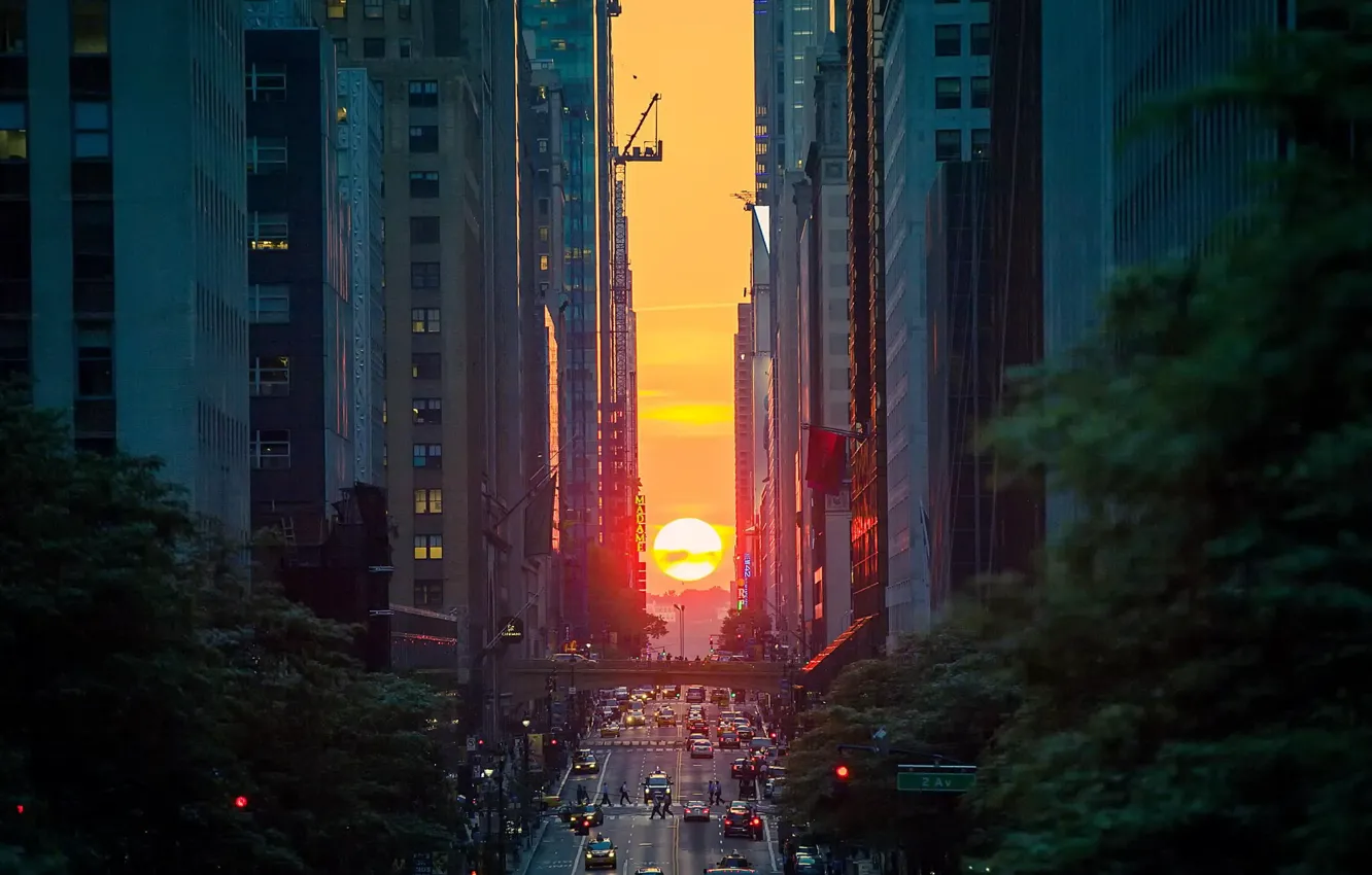 Manhattanhenge : le coucher de soleil le plus spectaculaire de New York est de retour