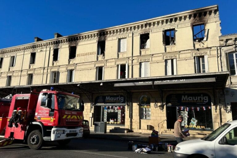 Marmande : la nuit flambe, trois incendies suspects en plein centre-ville
