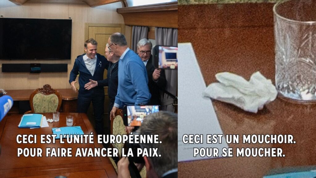 Reponse Elysee à la polémique du mouchoir