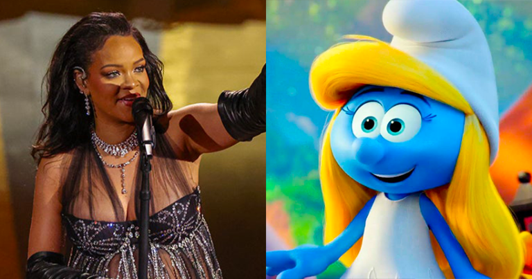 Rihanna fait son grand retour musical avec “Friend of Mine”, un titre pour les Schtroumpfs