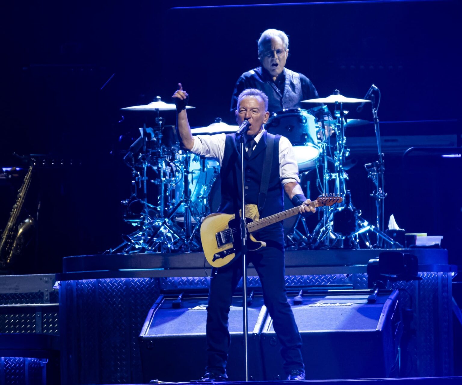 Bruce Springsteen enflamme Lille et fustige Trump lors d’un concert historique