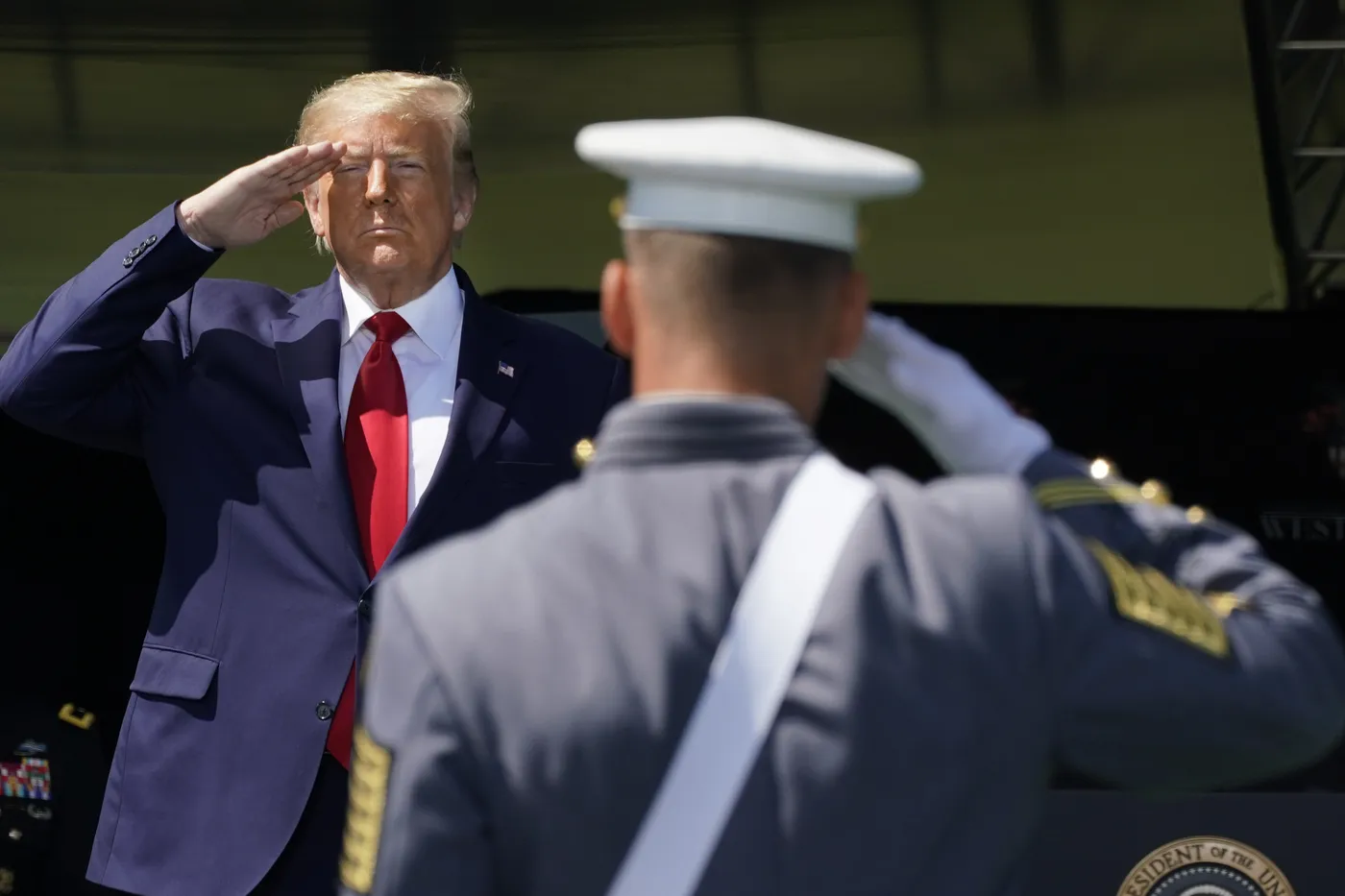 Trump de retour à West Point pour un discours à la promotion 2025 de l’Académie militaire des États-Unis