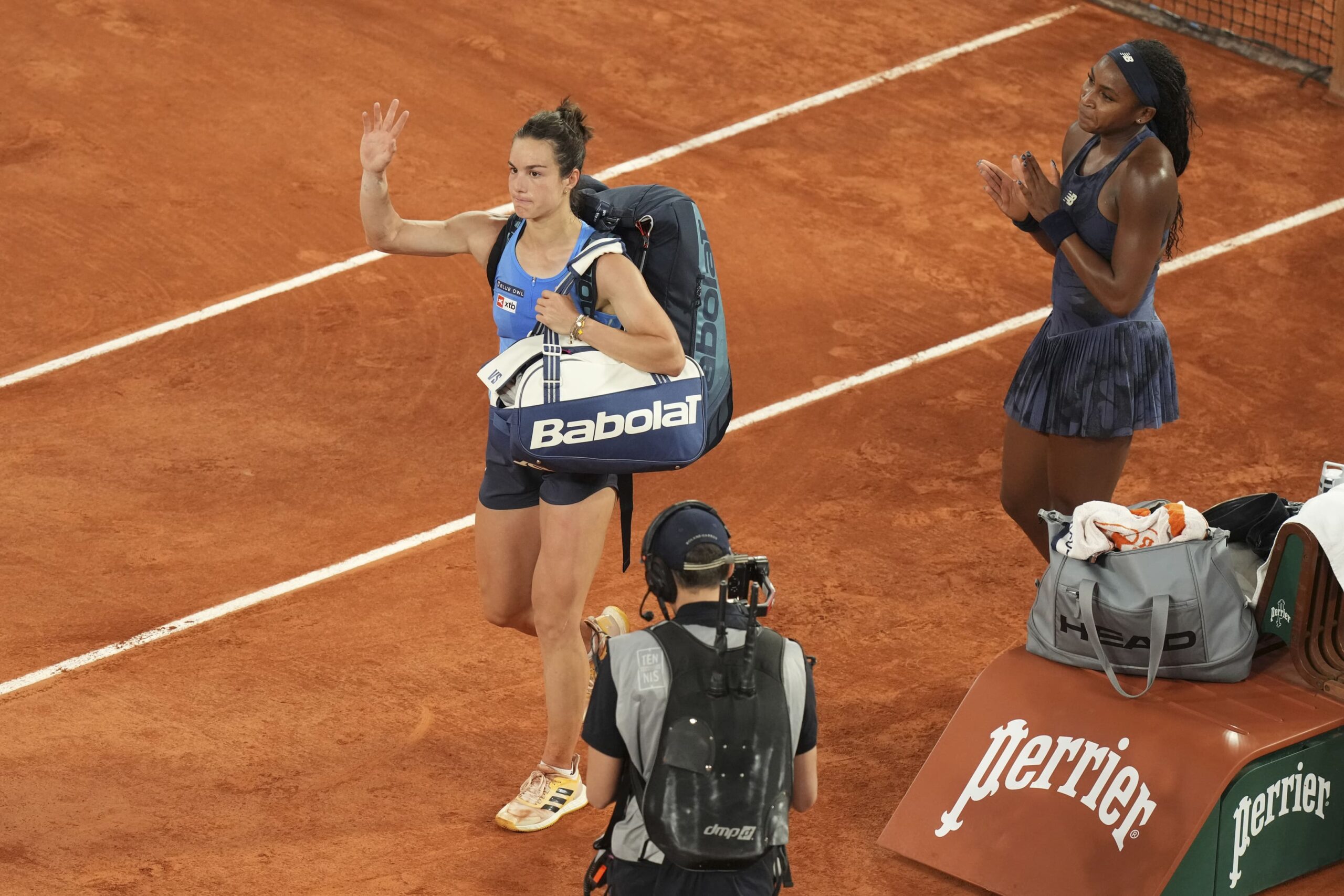 Roland-Garros: fin du rêve pour Loïs Boisson, battue en demi-finale par l'Américaine Coco Gauff