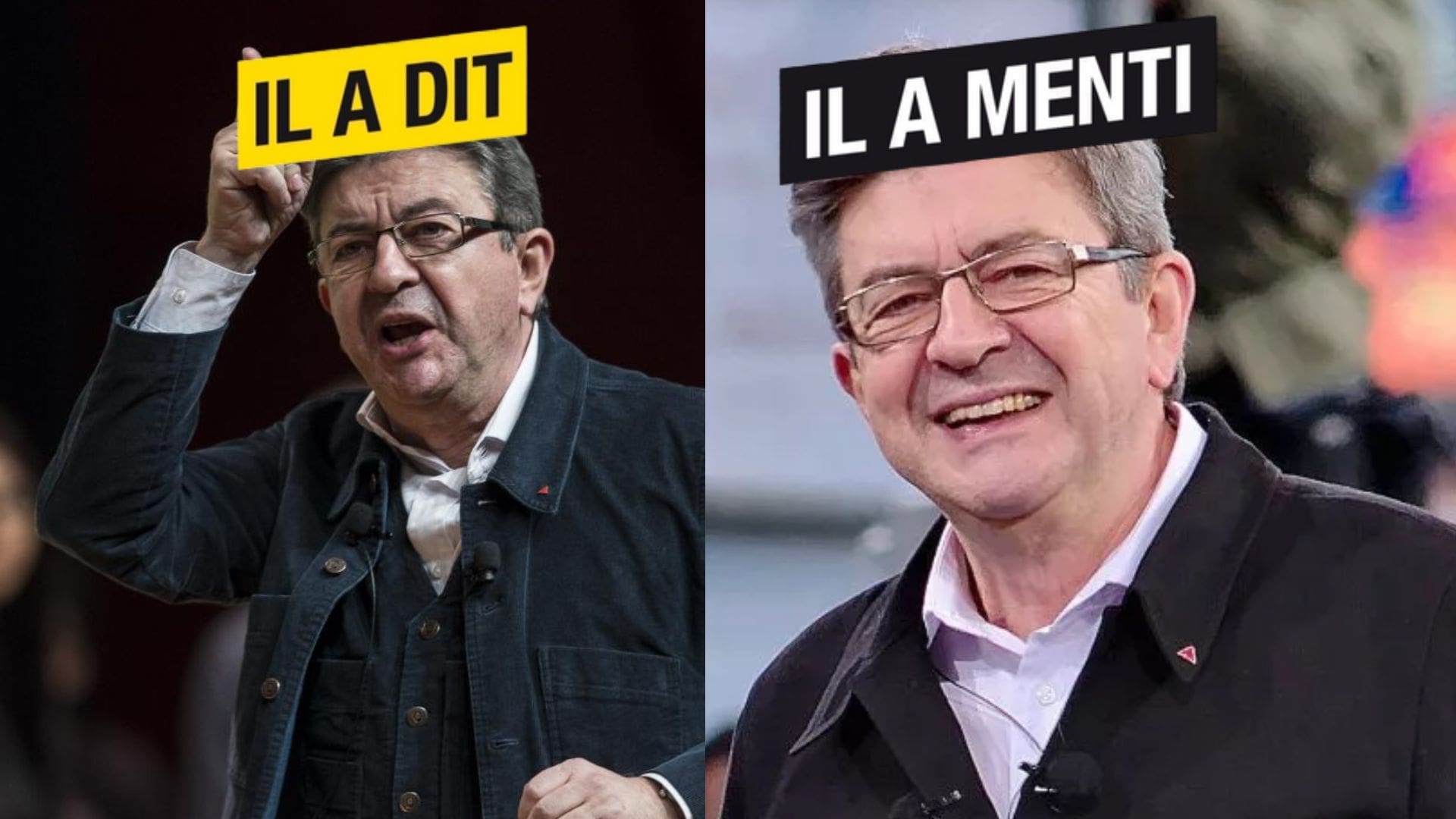 IL A DIT, IL A MENTI - Mélenchon est millionnaire, mais insoumis à la vérité sur son patrimoine