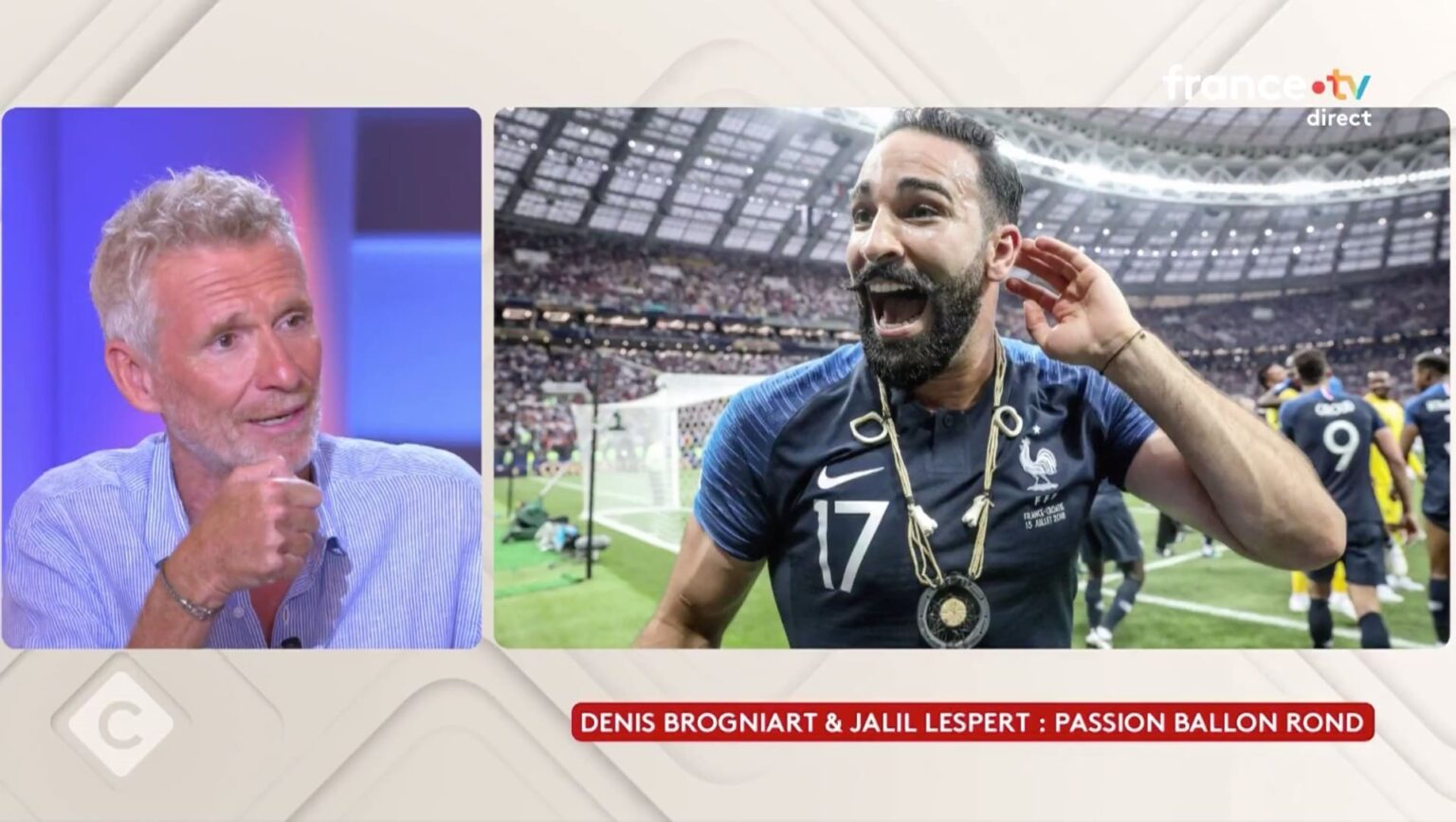 VIDÉO - Koh-Lanta: Denis Brogniart révèle avoir donné un collier d'immunité à Adil Rami pour aider les Bleus à devenir champions du monde en 2018