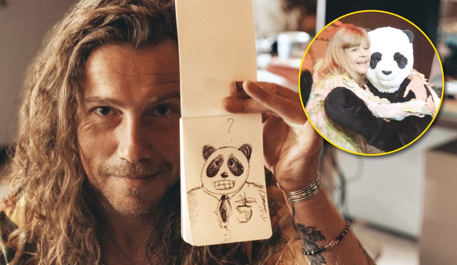 Julien Doré au secours de Chantal Goya après le vol de Pandi Panda: "J'ai deux costumes. Le deuxième, il est pour toi."