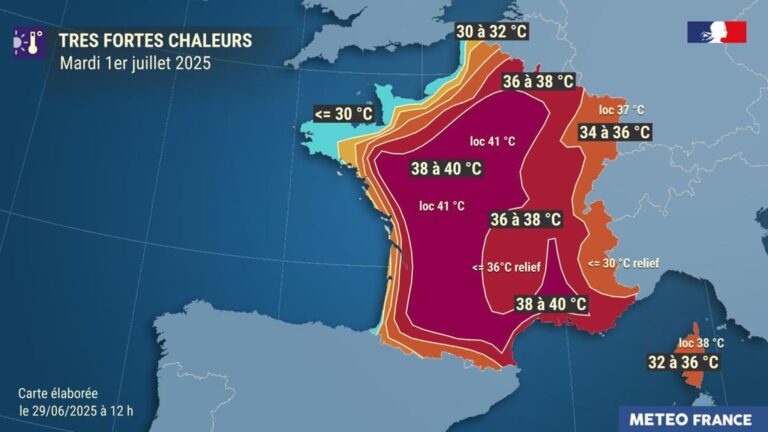 Canicule: 1.350 écoles fermées ce mardi, restrictions de circulation renforcées en Île-de-France