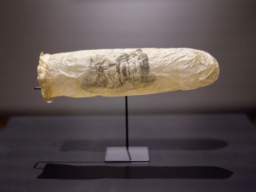 Un préservatif du XIXe siècle exposé au Rijksmuseum d’Amsterdam