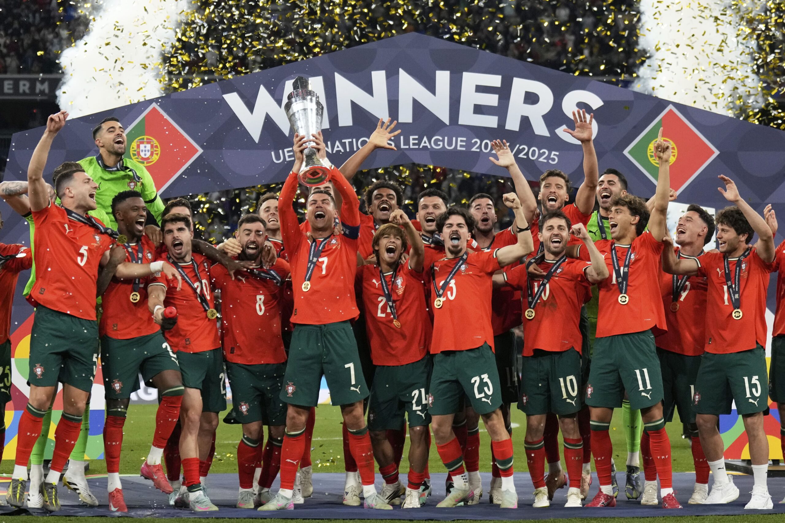 Le Portugal remporte la Ligue des Nations 2025 aux tirs au but face à l’Espagne