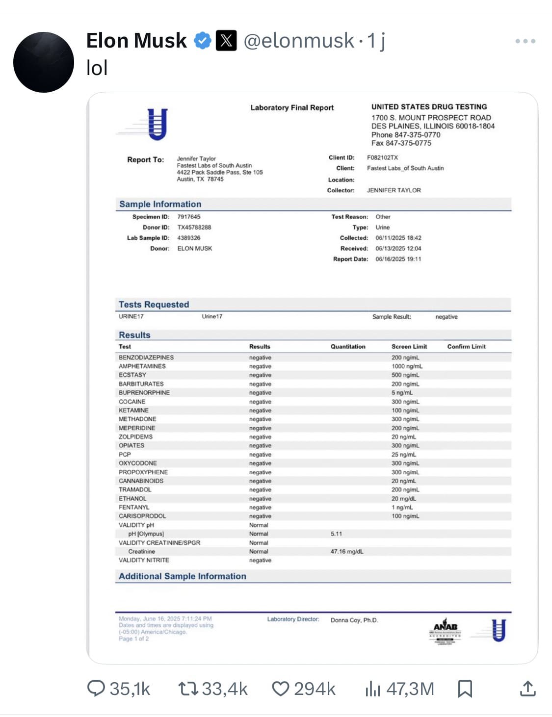 Elon Musk Déjà Accusé D’avoir Consommé De La Drogue Par Le Passé Elon Musk Déjà Accusé D’avoir Consommé De La Drogue Par Le Passé