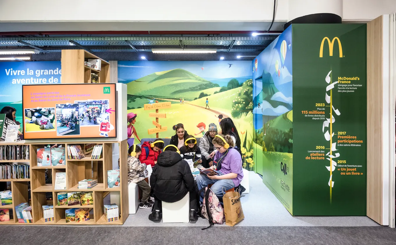  Un million de livres par mois : McDonald’s, nouveau géant de la littérature jeunesse