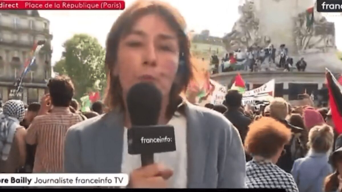 Paris, manifestation de soutien au « Madleen » : agression d’une journaliste en direct