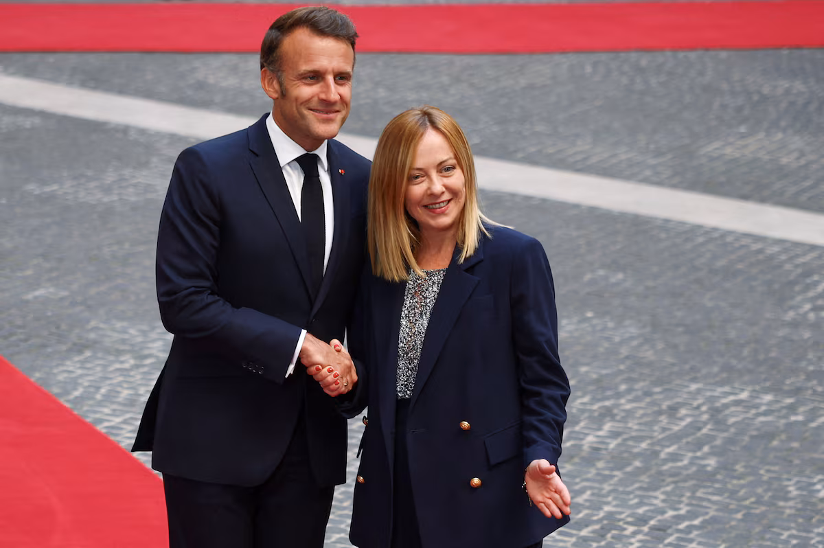 Macron et Meloni tentent de tourner la page des tensions entre Paris et Rome