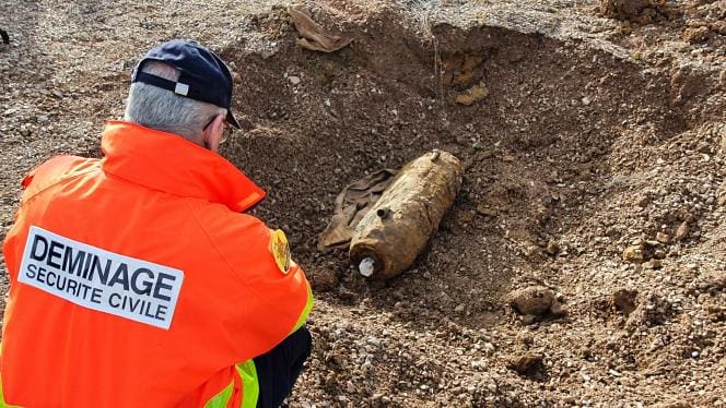 Le Havre évacué partiellement cet après-midi pour désamorcer un obus 