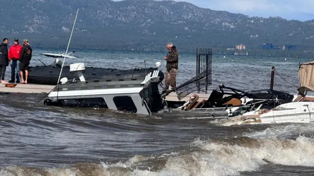 Lac Tahoe : huit morts après le chavirement d’un bateau lors d’un orage soudain