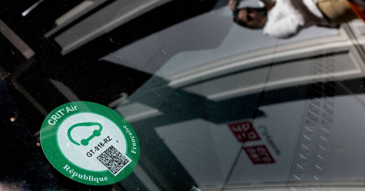 Suppression des ZFE : vers le remboursement de la vignette Crit’Air ?