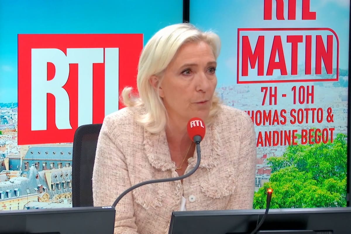 Marine Le Pen pousse à la dissolution : "Les Français ont le droit de choisir à nouveau"