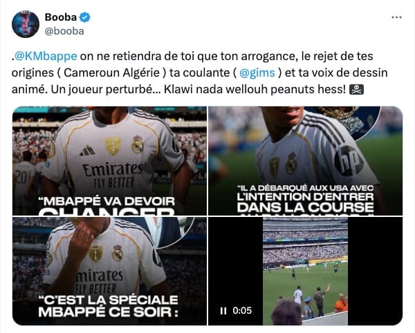 — Clash – Booba Dézingue Kylian Mbappé Et Se Moque De Sa Gastro: « On Ne Retiendra De Toi Que Ton Arrogance Et Ta Coulante! » — Clash – Booba Dézingue Kylian Mbappé Et Se Moque De Sa Gastro: « On Ne Retiendra De Toi Que Ton Arrogance Et Ta Coulante! »