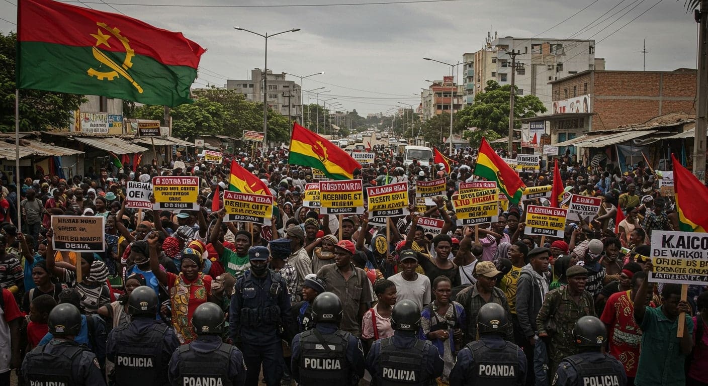 Angola : des manifestations contre la hausse du diesel dégénèrent en violences meurtrières