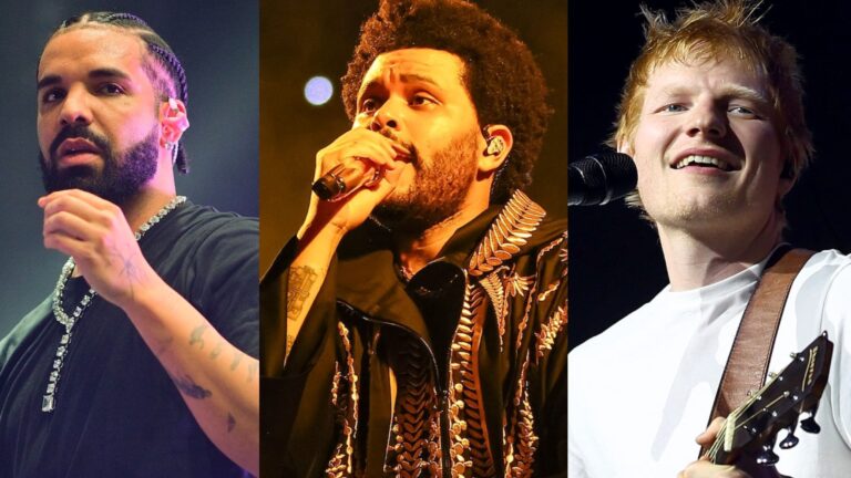 Apple Music : Ed Sheeran, Drake et The Weeknd en tête du top 500 des 10 ans