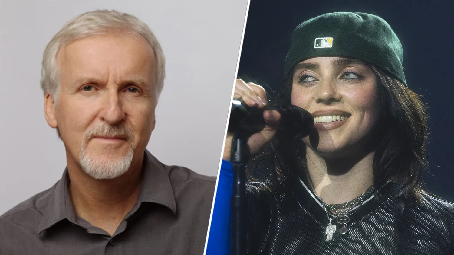 Billie Eilish annonce un projet immersif en 3D avec James Cameron en plein concert