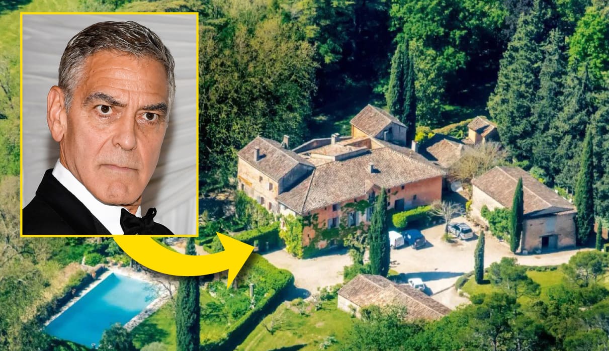 Incendies dans le Sud: la propriété varoise de George Clooney ravagée par les flammes