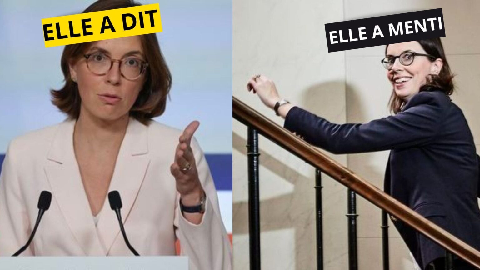 ELLE A DIT, ELLE A MENTI - Montchalin ment sur le travail des Français pour justifier l’austérité