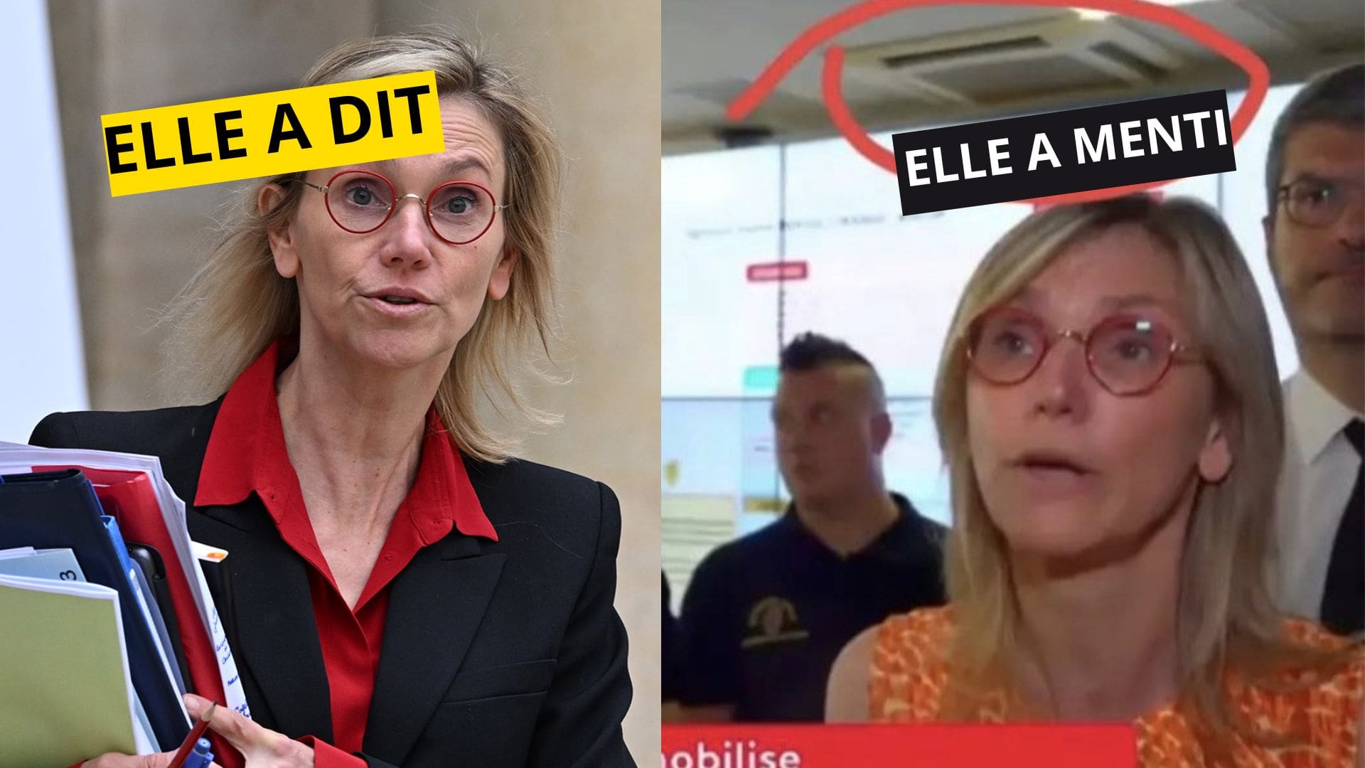 ELLE A DIT, ELLE A MENTI - La ministre Pannier-Runacher dénonce la clim… sous la clim