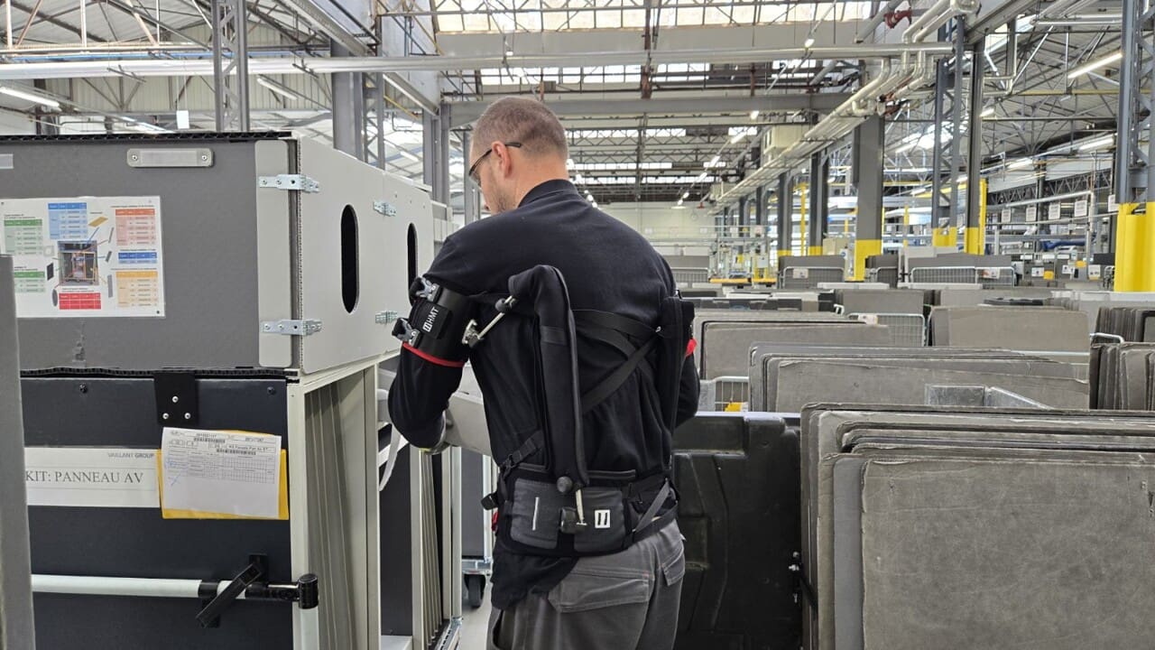 Des exosquelettes pour alléger la charge à Nantes