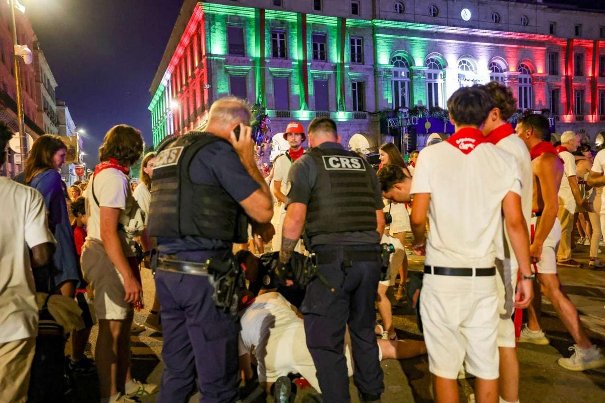 Fêtes de Bayonne : une dernière nuit ponctuée d’interpellations et d’incidents