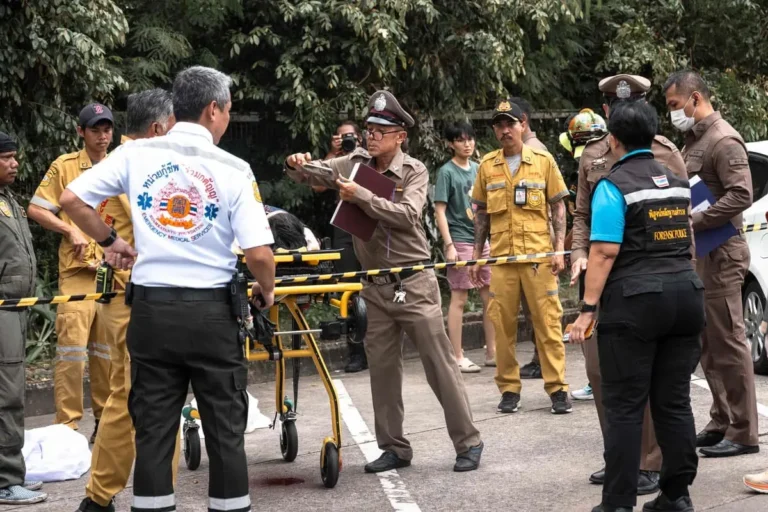 Fusillade à Bangkok : un homme armé tue cinq personnes sur un marché avant de se suicider — photo
