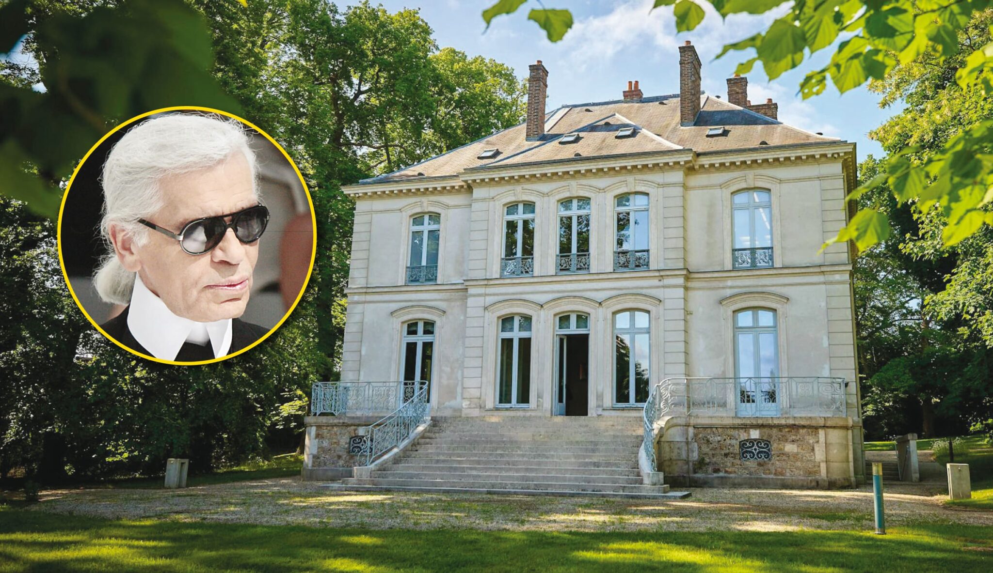 La maison de campagne de Karl Lagerfeld vendue près de 4,7 millions d’euros