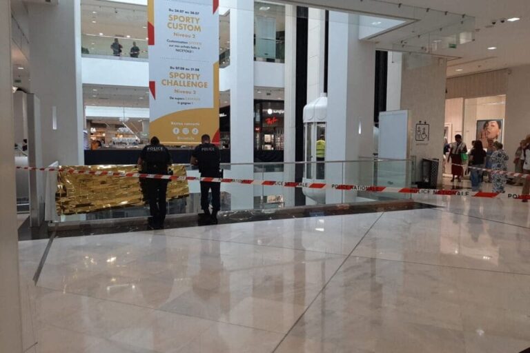 Nice-Étoile : une vitre chute du 4ᵉ étage, les passants frôlent le drame — photo