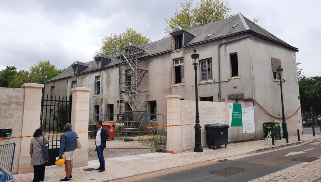 Orléans : un bâtiment menace de s’effondrer, tout près de la future fac 