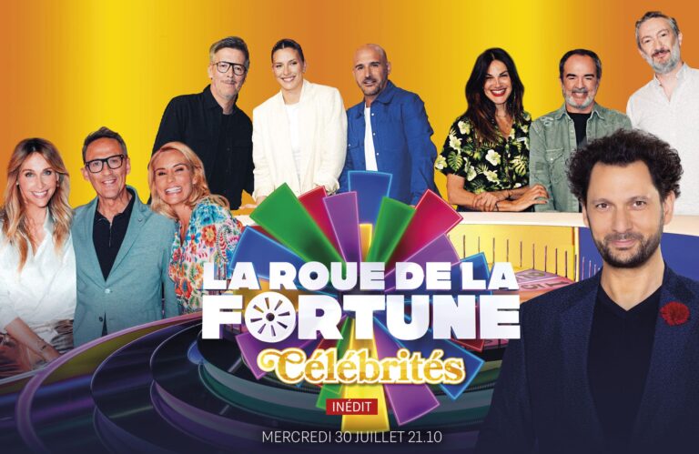 La Roue de la Fortune 'Célébrités' s'invite en prime time le 30 juillet sur M6, avec un retour inattendu !