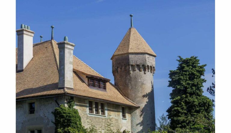 Thonon-les-Bains : un jeune homme grièvement blessé après une chute de sept mètres au château de Ripaille — photo