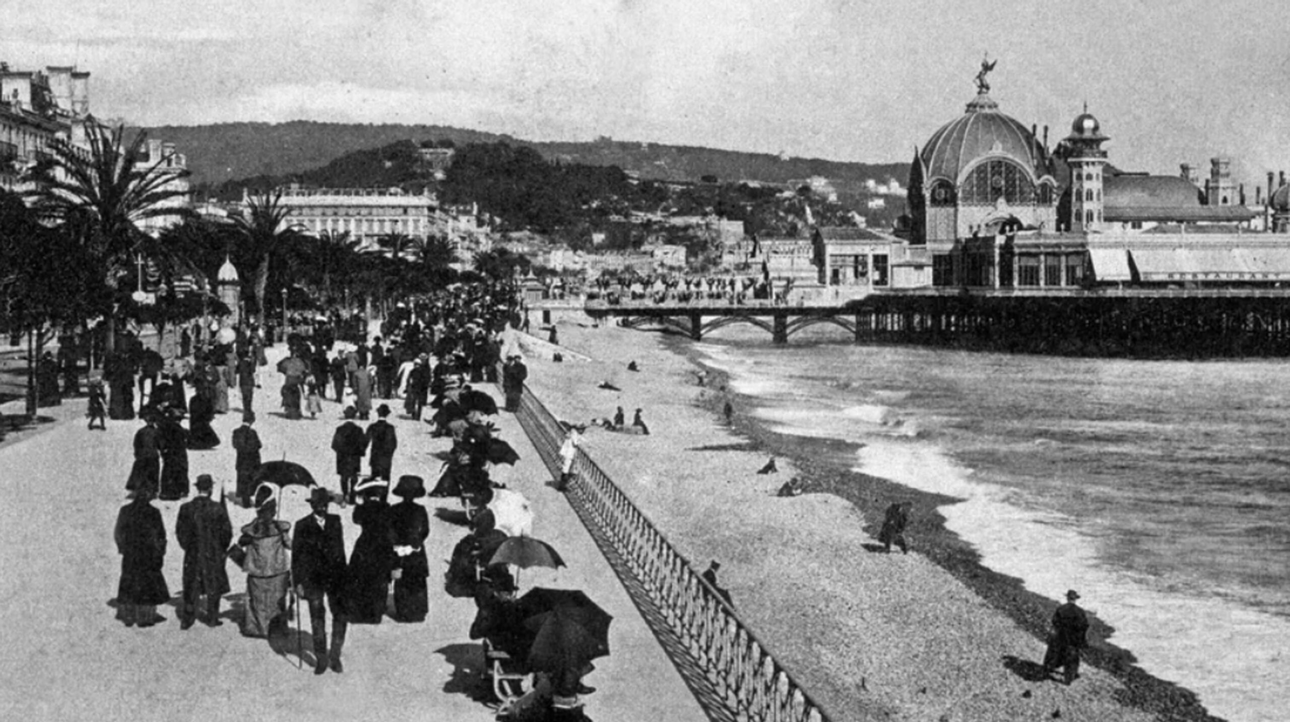 Plage Nice 1900