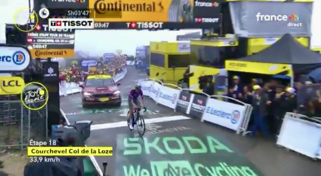 Tour de France: Ben O’Connor triomphe au col de la Loze, Pogacar contrôle le général