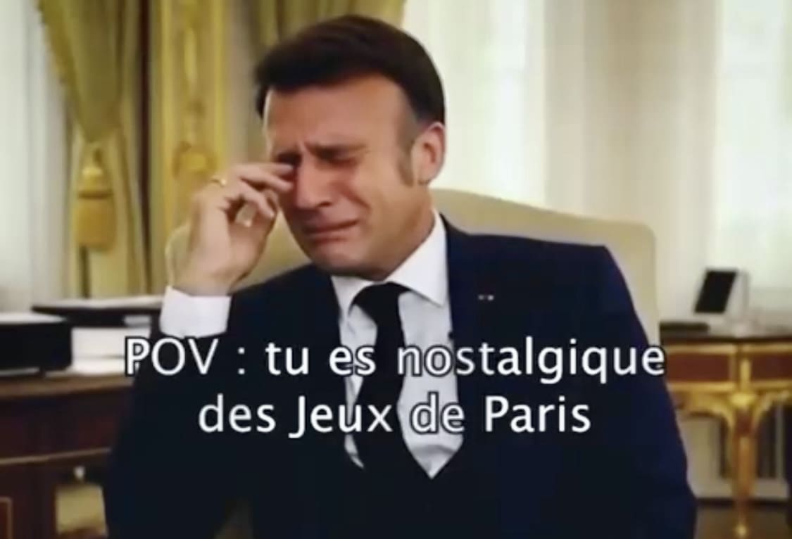 Emmanuel Macron en larmes! Cette vidéo étonnante publiée par le président pour exprimer sa nostalgie des JO de Paris 2024