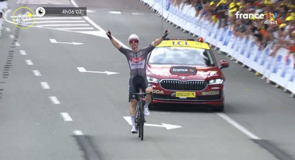 Tour de France 2025 : Kaden Groves triomphe en solitaire lors de la 20e étape