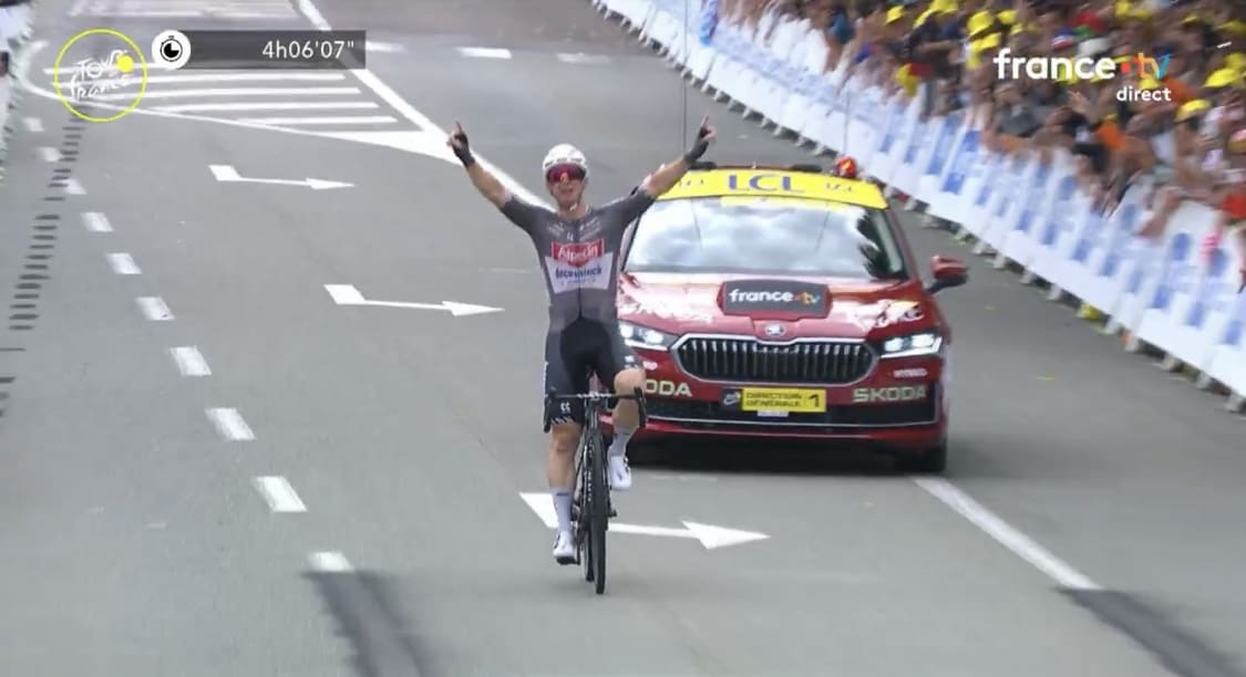 Tour de France 2025 : Kaden Groves triomphe en solitaire lors de la 20e étape