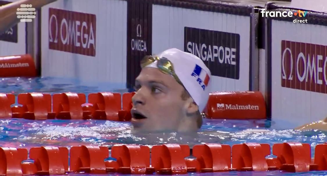 Léon Marchand champion du monde du 200 m 4 nages pour la troisième fois