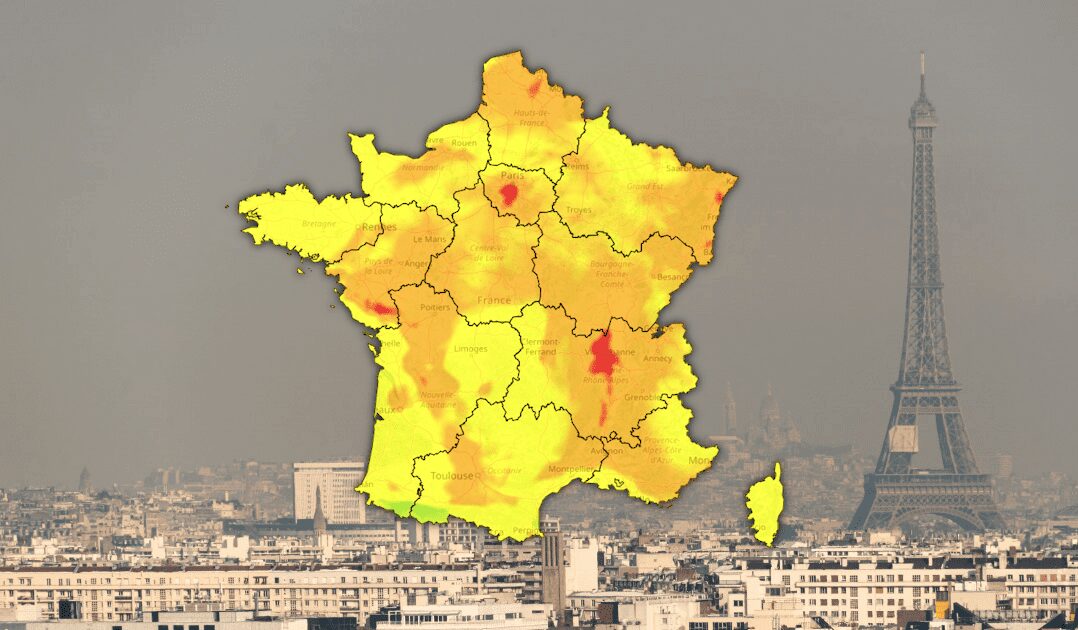 Canicule et air irrespirable : la France suffoque sous un pic d’ozone étendu et précoce