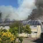 Villepinte : un incendie ravage la toiture d’une école fermée pour cause de canicule