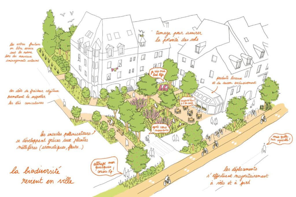 Caen cherche à faire respirer ses quartiers pour lutter contre les îlots de chaleur