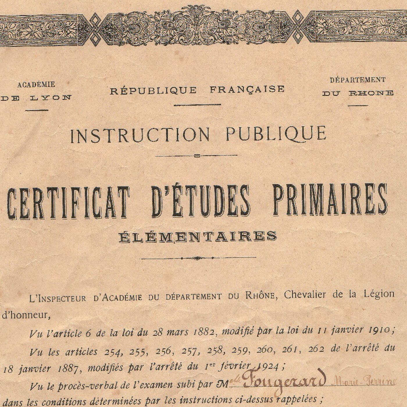 C’était un 20 août : Naissance du certificat d’études primaires