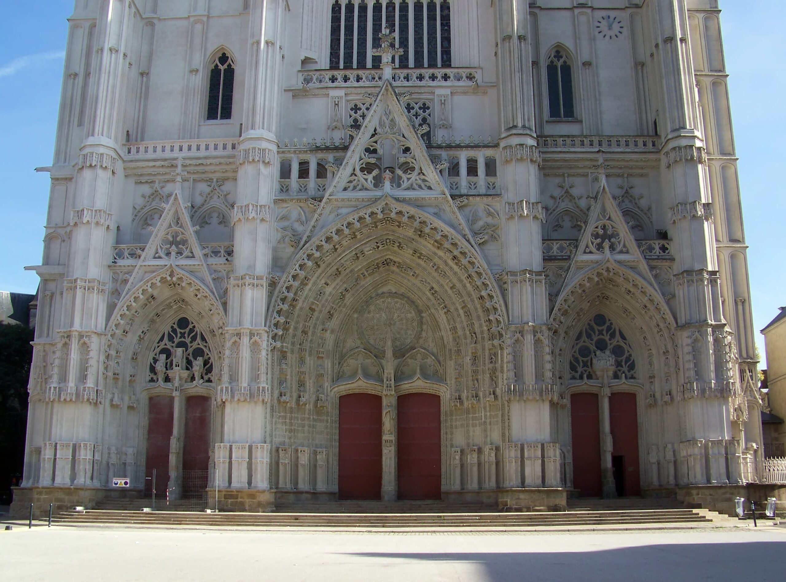 Cinq ans après l’incendie, la cathédrale de Nantes rouvre partiellement ses portes @wikipedia commons