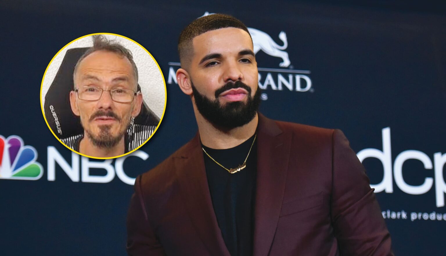 Streamer Jean Pormanove dies: Drake to fund funeral. (AP/Richard Shotwell)